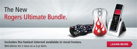 rogers packages and promotions.